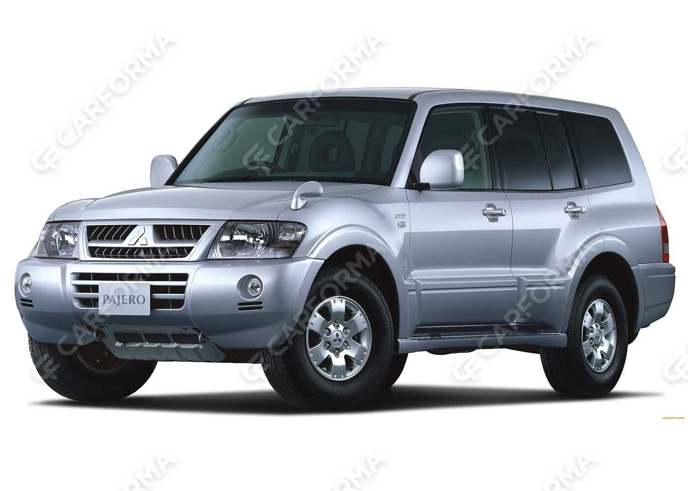Ворсовые коврики на Mitsubishi Pajero III 1999&nbsp;-&nbsp;2006 в Чебоксарах