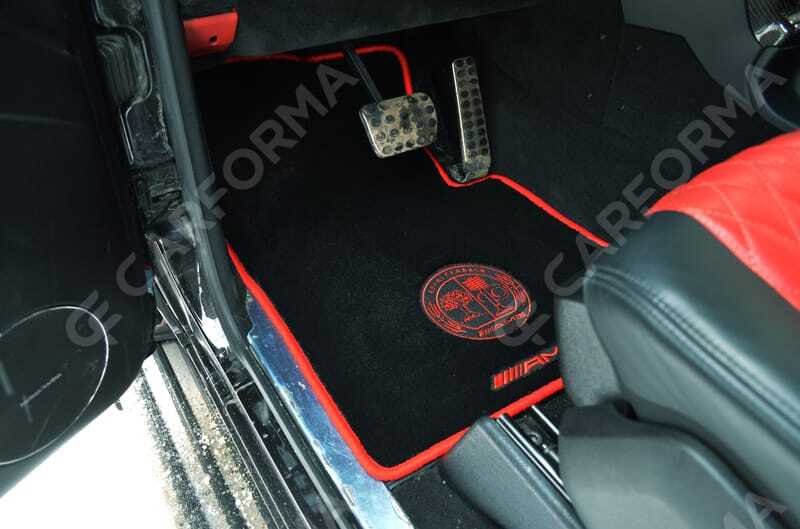 Ворсовые коврики на Mercedes G (W463) рестайлинг 2001&nbsp;-&nbsp;2018 в Чебоксарах