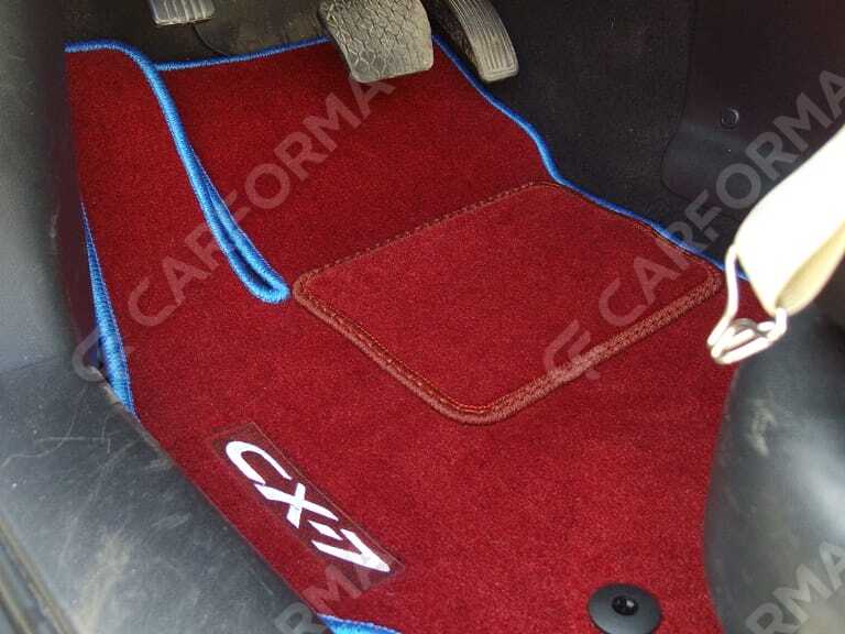 Ворсовые коврики на Mazda CX7 2006&nbsp;-&nbsp;2012 в Чебоксарах