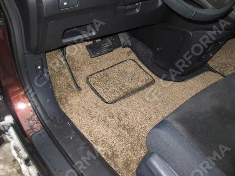 Ворсовые коврики на Honda CR-V III 2006&nbsp;-&nbsp;2012 в Чебоксарах