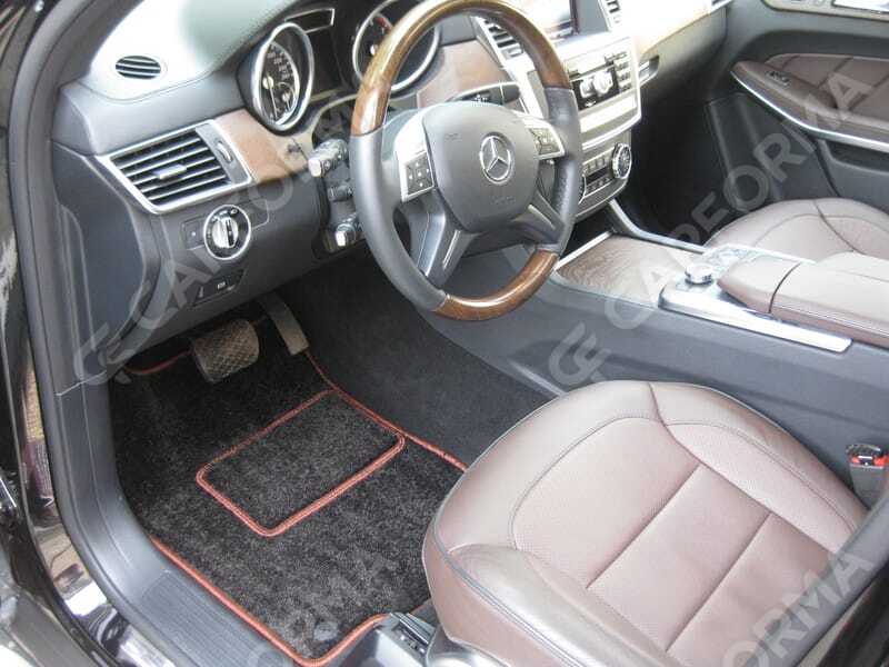 Ворсовые коврики на Mercedes GL (X166) 2012&nbsp;-&nbsp;2015 в Чебоксарах