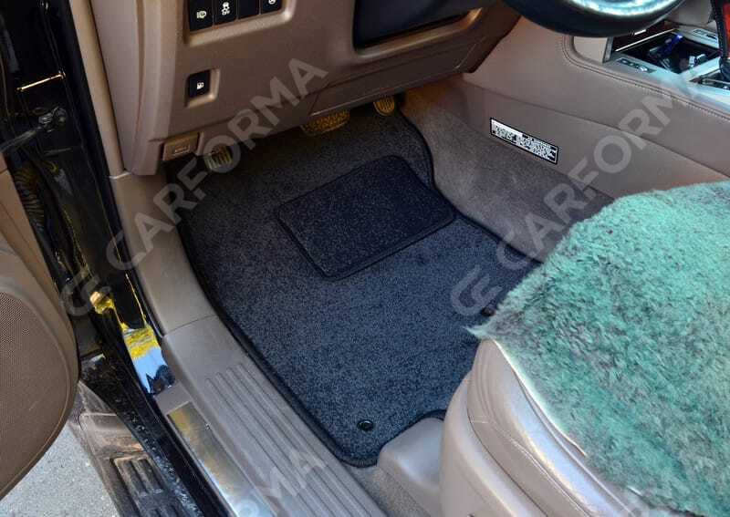 Ворсовые коврики на Lexus GX 460 2009&nbsp;-&nbsp;2023 в Чебоксарах