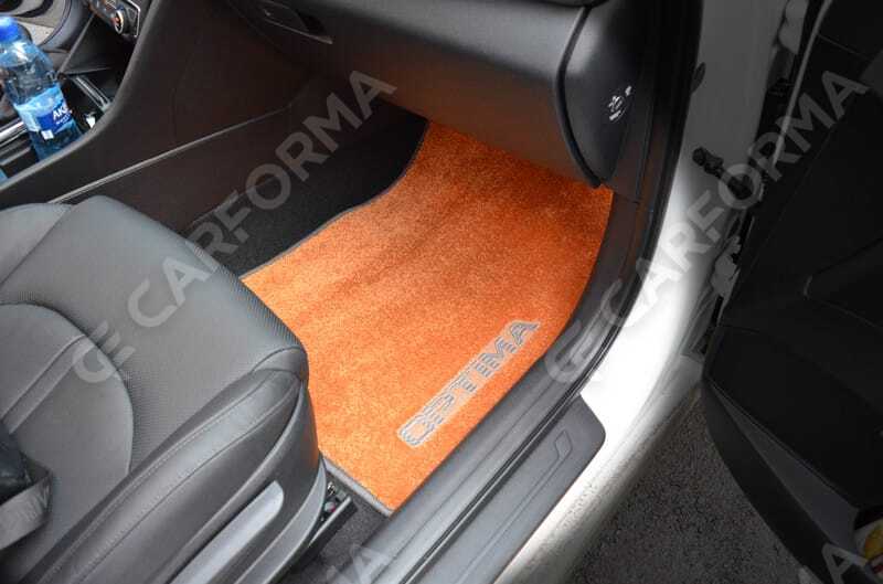 Ворсовые коврики на KIA Optima II 2016&nbsp;-&nbsp;2020 в Чебоксарах