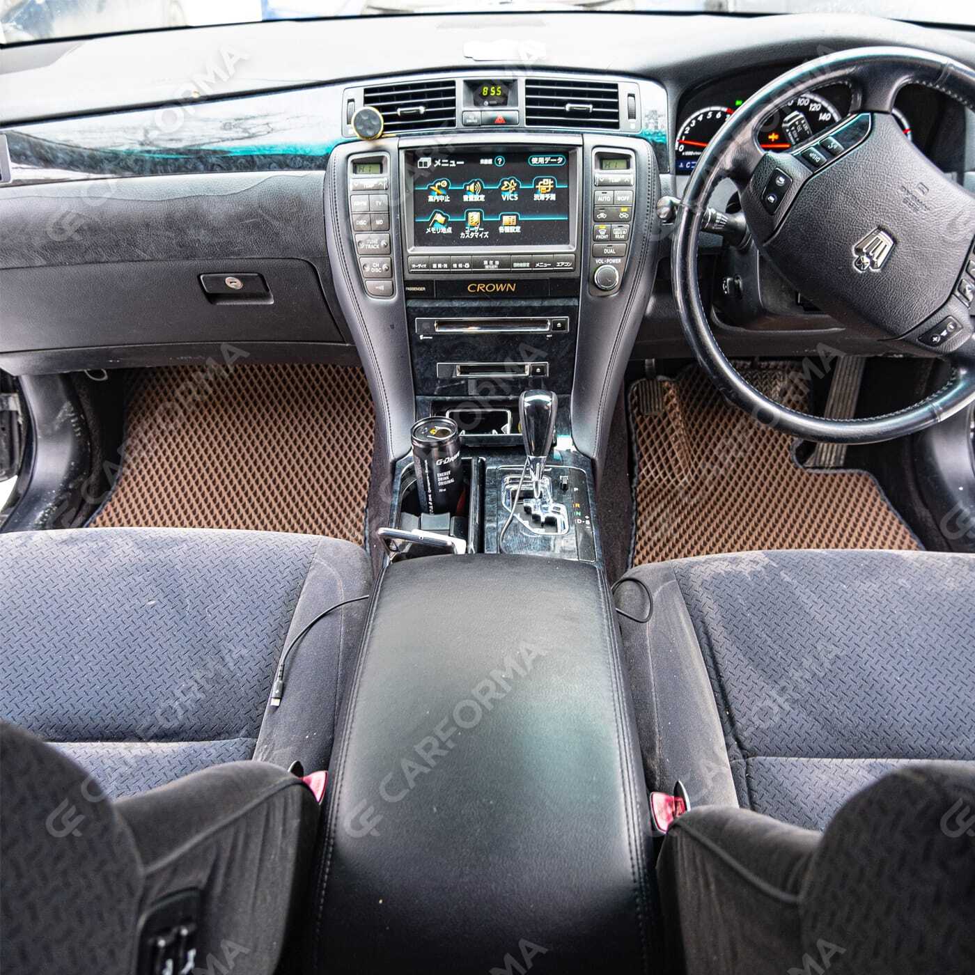 Ворсовые коврики на Toyota Crown (S180) 2003&nbsp;-&nbsp;2008 в Чебоксарах