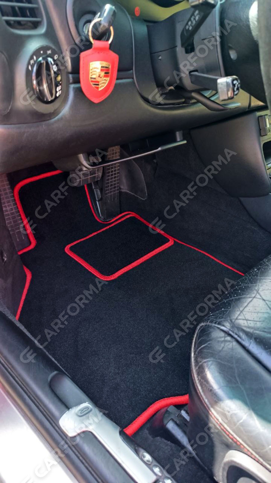 Ворсовые коврики на Porsche 911 (996) 1997&nbsp;-&nbsp;2005 в Чебоксарах