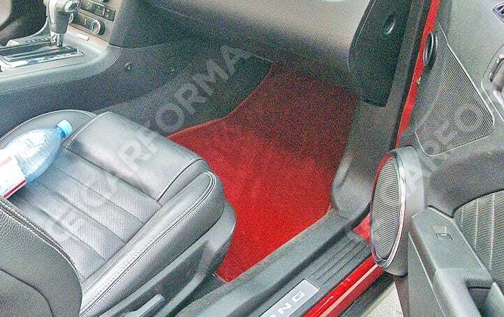 Ворсовые коврики на Ford Mustang V 2004&nbsp;-&nbsp;2014 в Чебоксарах