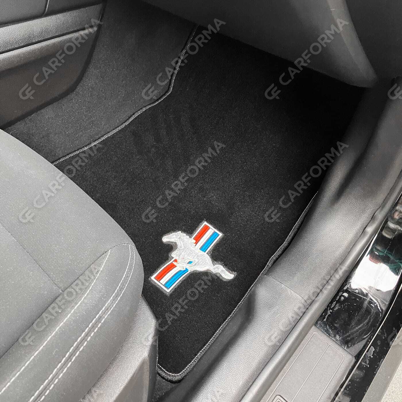 Ворсовые коврики на Ford Mustang VI 2013&nbsp;-&nbsp;2023 в Чебоксарах