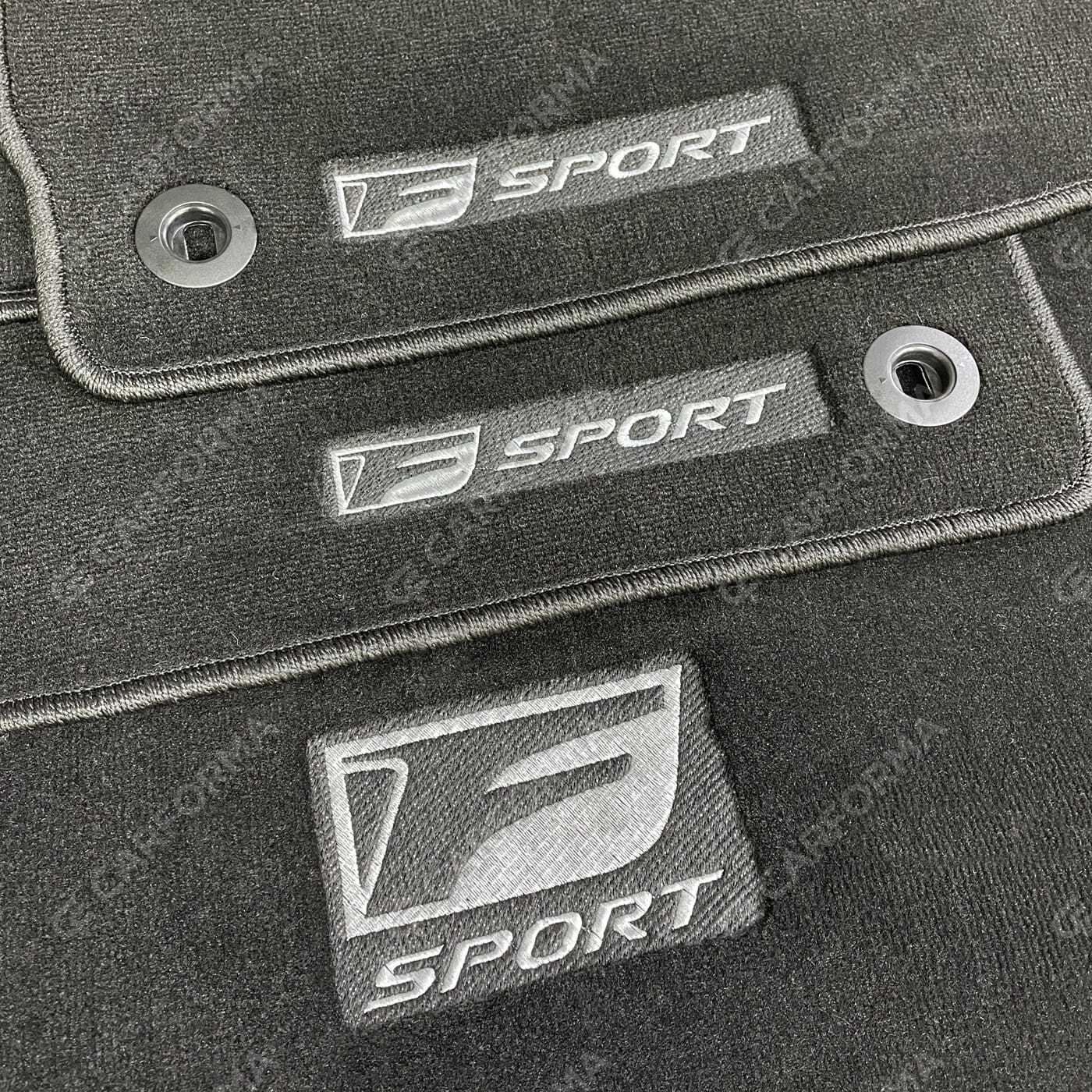 Ворсовые коврики на Lexus LX 570 и LX450d 2007&nbsp;-&nbsp;2023 в Чебоксарах