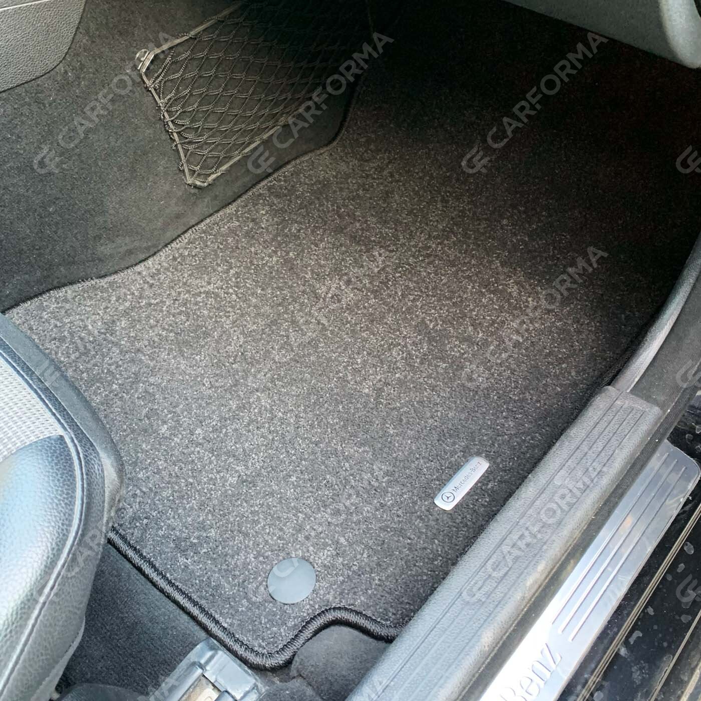 Ворсовые коврики на Mercedes C (W204) 2007&nbsp;-&nbsp;2015 в Чебоксарах