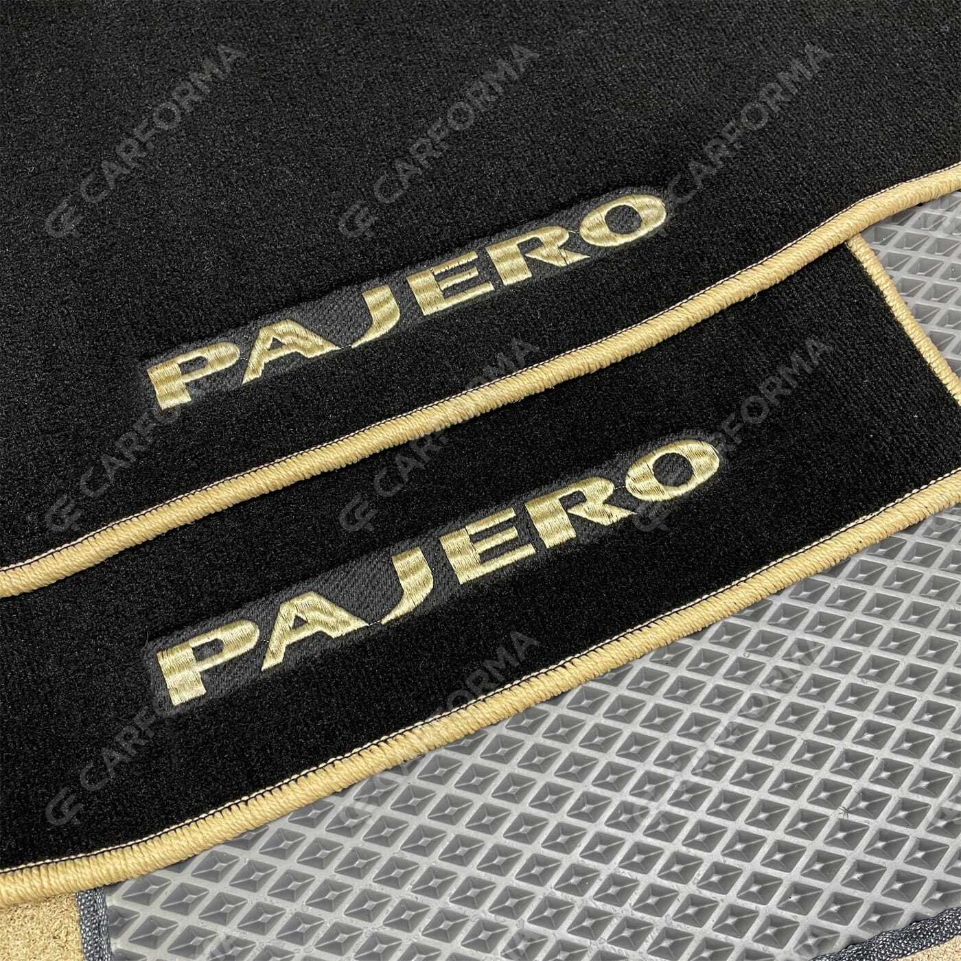 Ворсовые коврики на Mitsubishi Pajero II 1990&nbsp;-&nbsp;2000 в Чебоксарах