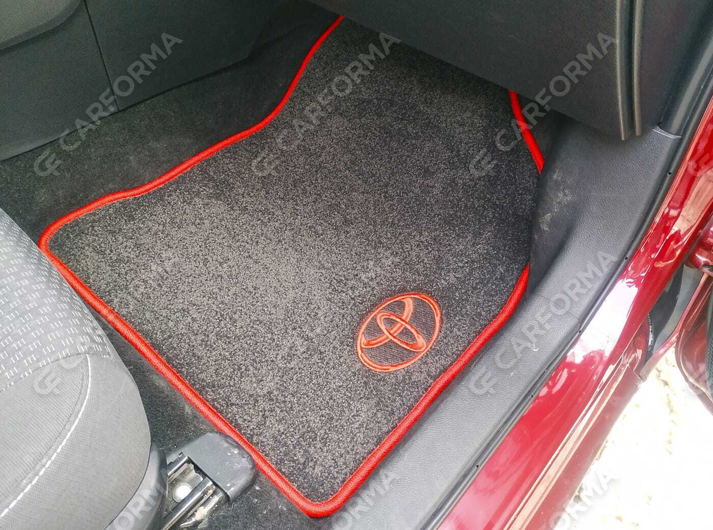 Ворсовые коврики на Toyota Corolla (E18) 2012&nbsp;-&nbsp;2019 в Чебоксарах