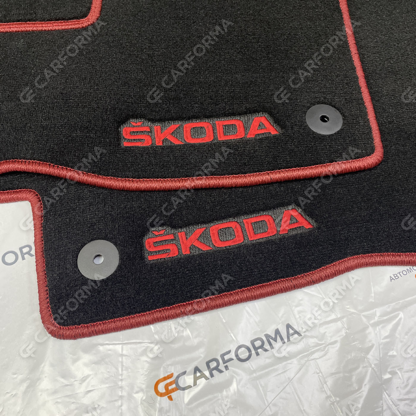 Ворсовые коврики на Skoda Fabia I 1999&nbsp;-&nbsp;2008 в Чебоксарах