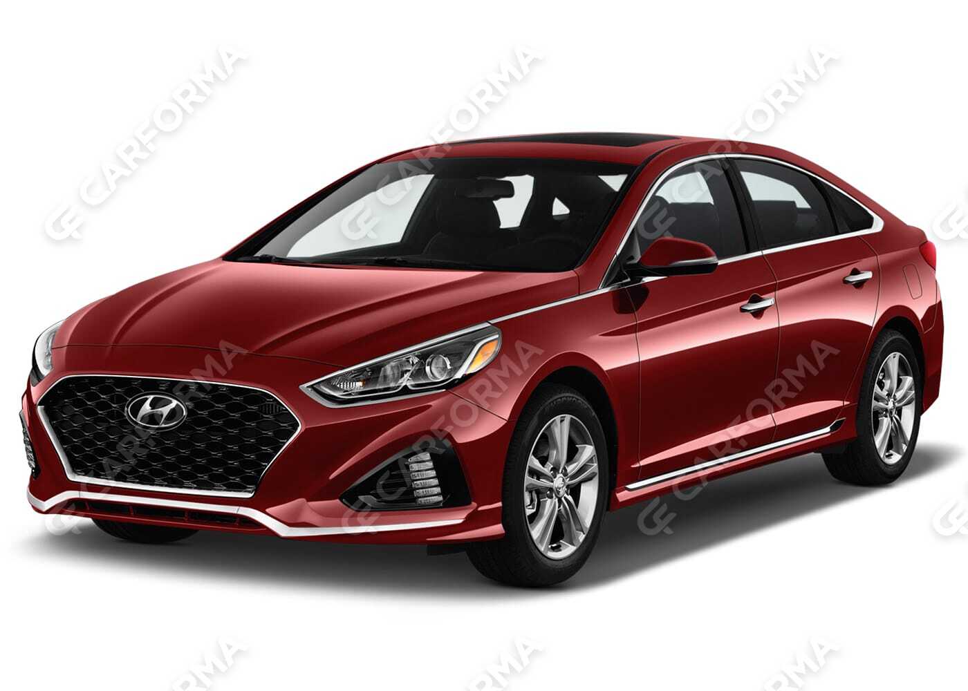 Ворсовые коврики на Hyundai Sonata 7 (LF) 2014&nbsp;-&nbsp;2019