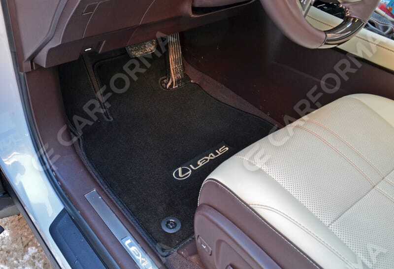 Ворсовые коврики на Lexus RX IV 2015&nbsp;-&nbsp;2022 в Чебоксарах