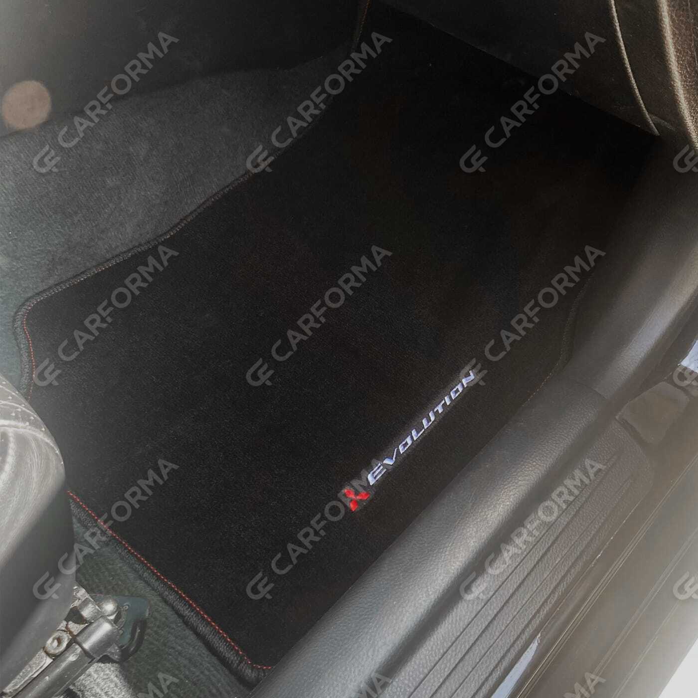 Ворсовые коврики на Mitsubishi Lancer Evolution IX 2005&nbsp;-&nbsp;2007 в Чебоксарах