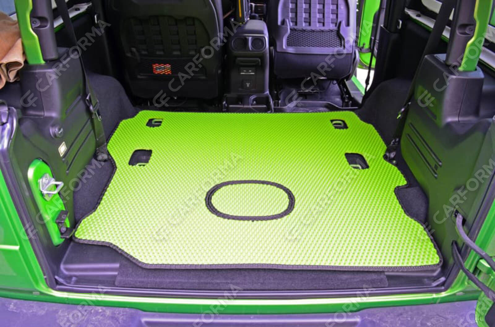 Ворсовые коврики на Jeep Wrangler (JL) 2017&nbsp;-&nbsp;2026 в Чебоксарах