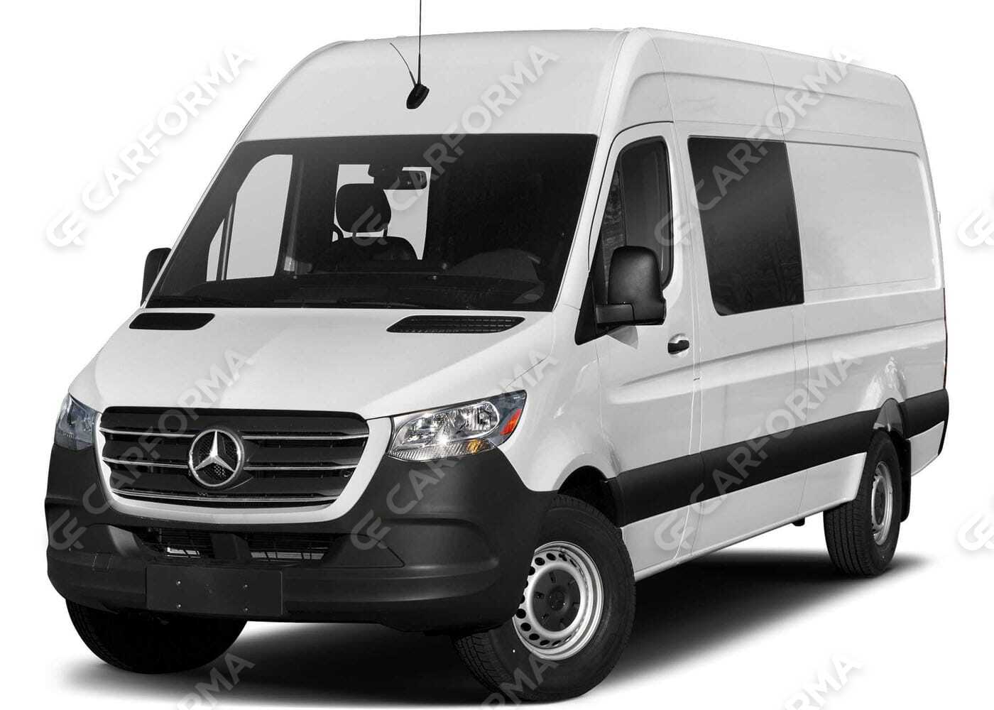 Ворсовые коврики на Mercedes Sprinter (W907/W910) 2018&nbsp;-&nbsp;2026