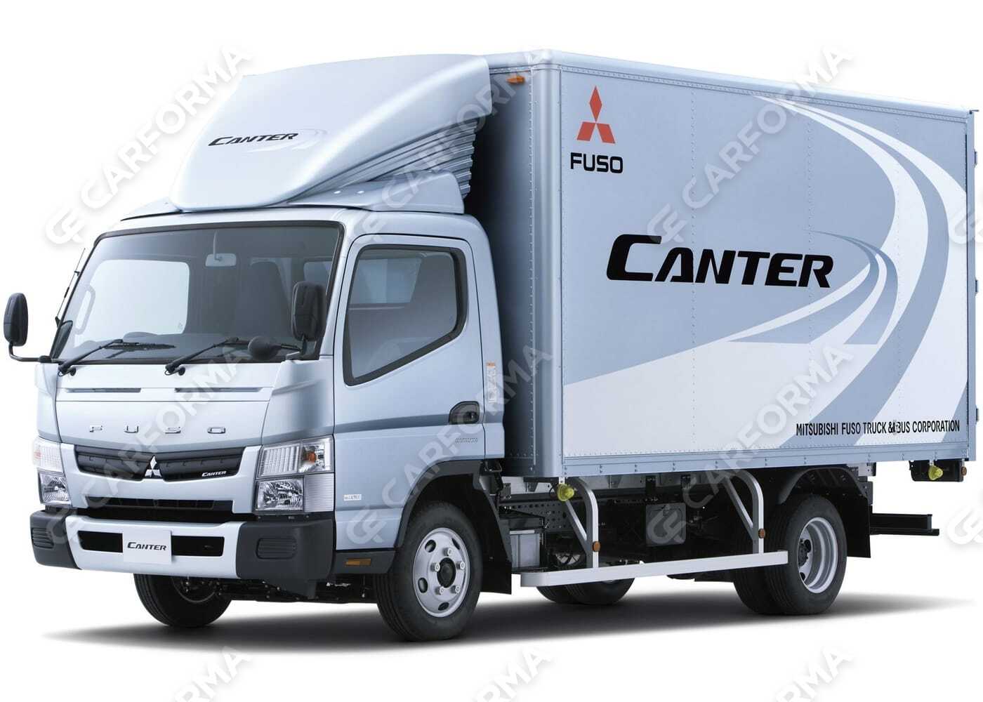 Ворсовые коврики на Mitsubishi Fuso Canter VIII узкая кабина 2010&nbsp;-&nbsp;2026