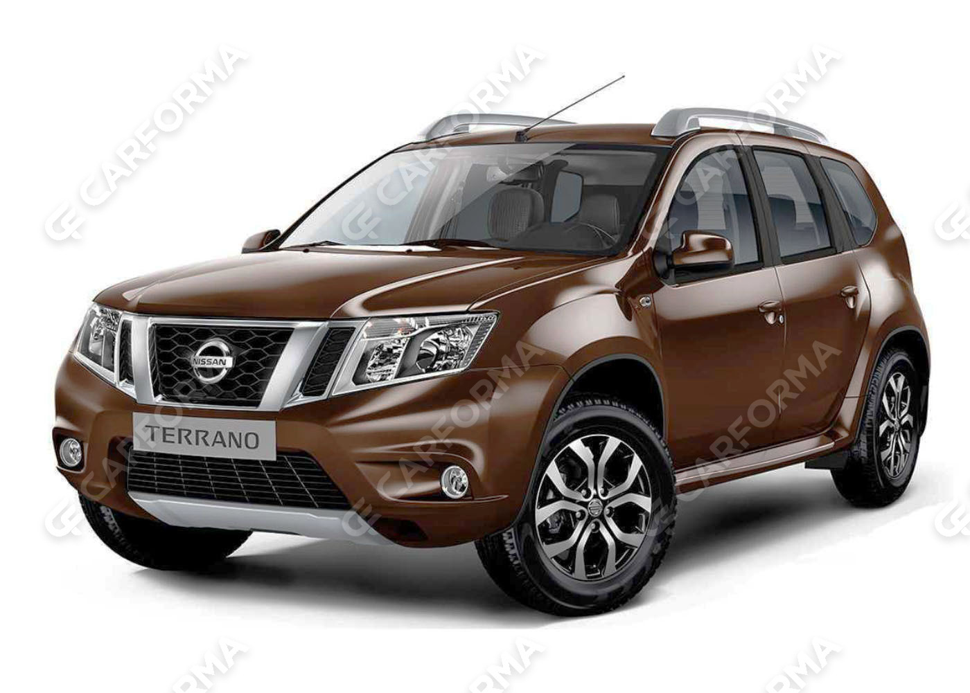 Ворсовые коврики на Nissan Terrano III 2014&nbsp;-&nbsp;2022