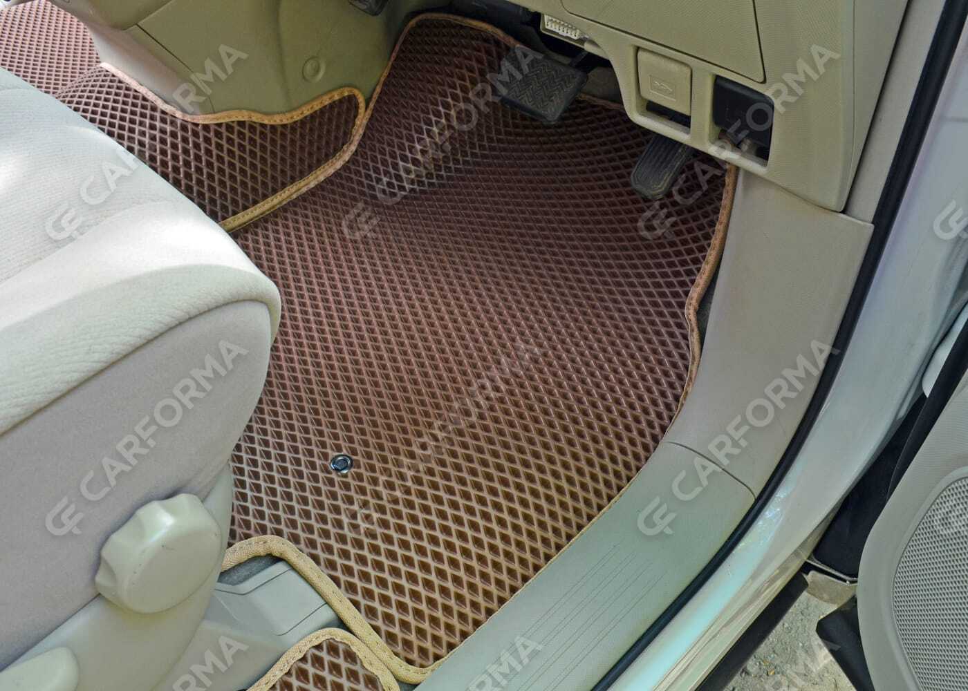 Ворсовые коврики на Toyota Estima III 2006&nbsp;-&nbsp;2019 в Чебоксарах