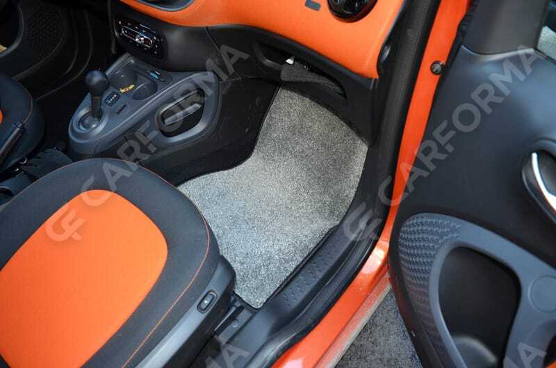 Ворсовые коврики на Smart Fortwo (C453) 2014&nbsp;-&nbsp;2026 в Чебоксарах