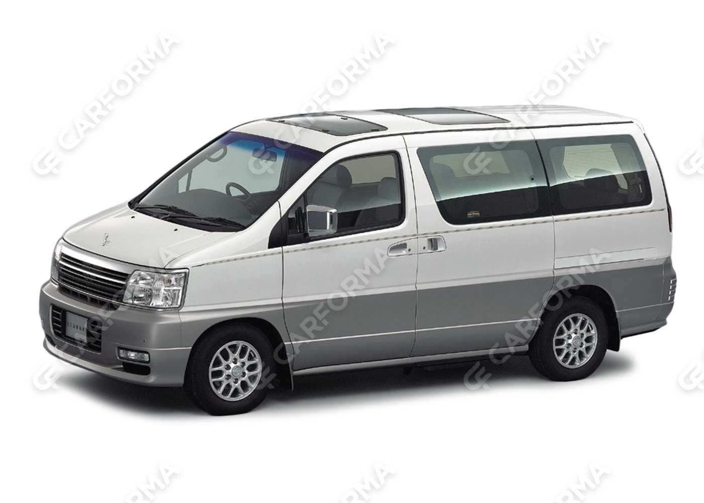 Ворсовые коврики на Nissan Elgrand (E50) 1997&nbsp;-&nbsp;2002 в Чебоксарах