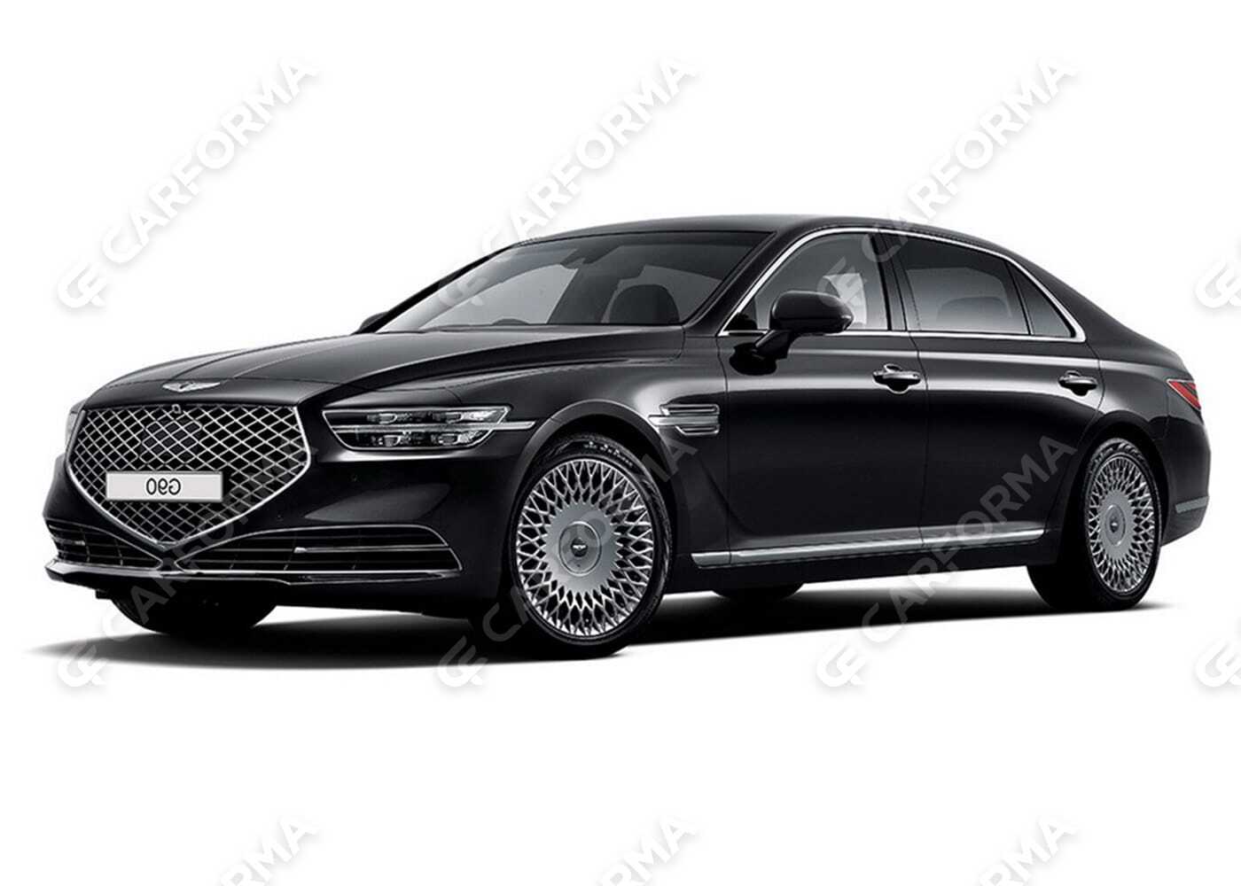 Ворсовые коврики на Genesis G90 I 2016&nbsp;-&nbsp;2022