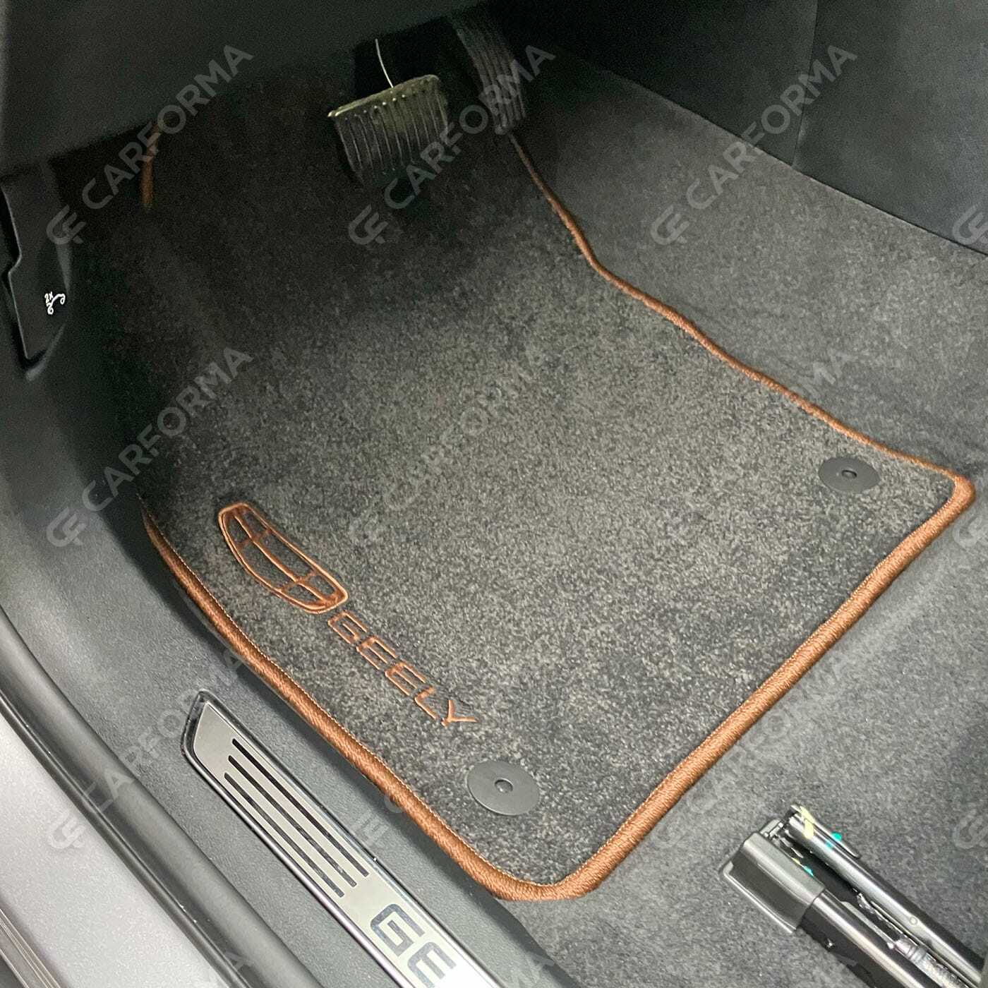 Ворсовые коврики на Geely Monjaro Гибрид 2022&nbsp;-&nbsp;2026 в Чебоксарах