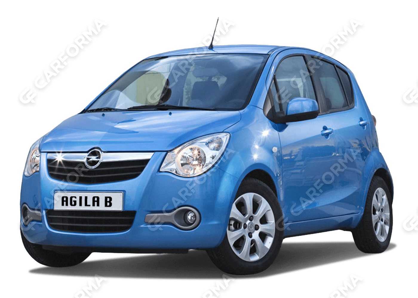 Ворсовые коврики на Opel Agila B 2007&nbsp;-&nbsp;2014 в Чебоксарах