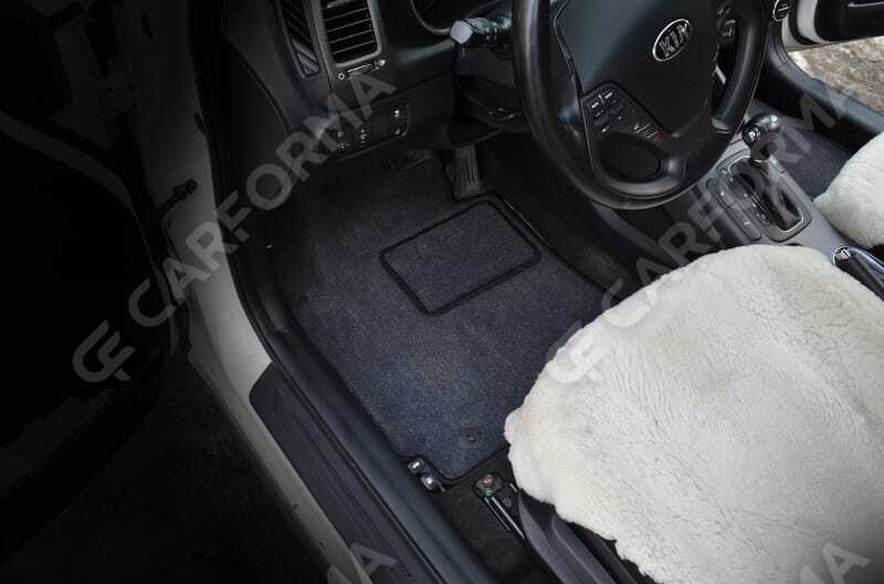 Ворсовые коврики на KIA Cerato III 2013&nbsp;-&nbsp;2020 в Чебоксарах