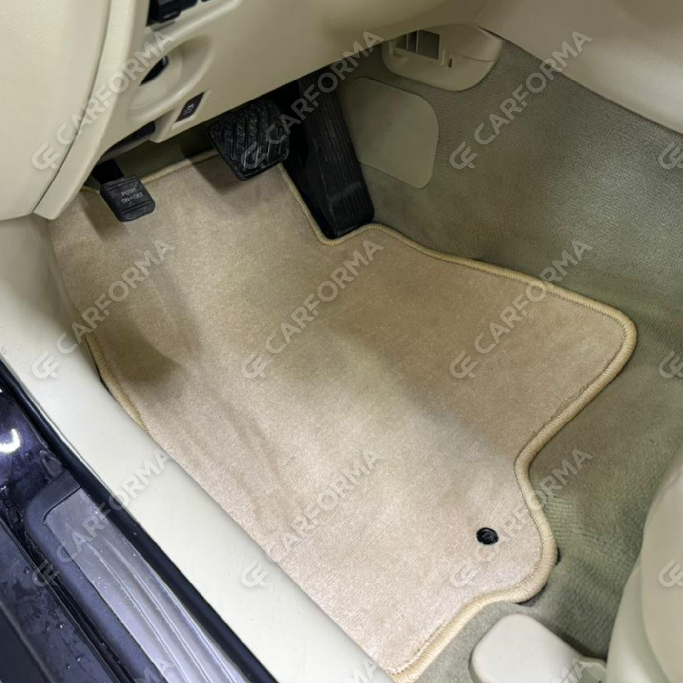 Ворсовые коврики на Infiniti QX50 I 2013&nbsp;-&nbsp;2018 в Чебоксарах