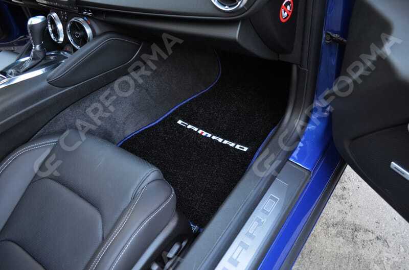 Ворсовые коврики на Chevrolet Camaro VI 2015&nbsp;-&nbsp;2024 в Чебоксарах