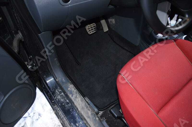 Ворсовые коврики на Mitsubishi Colt 6 2002&nbsp;-&nbsp;2012 в Чебоксарах