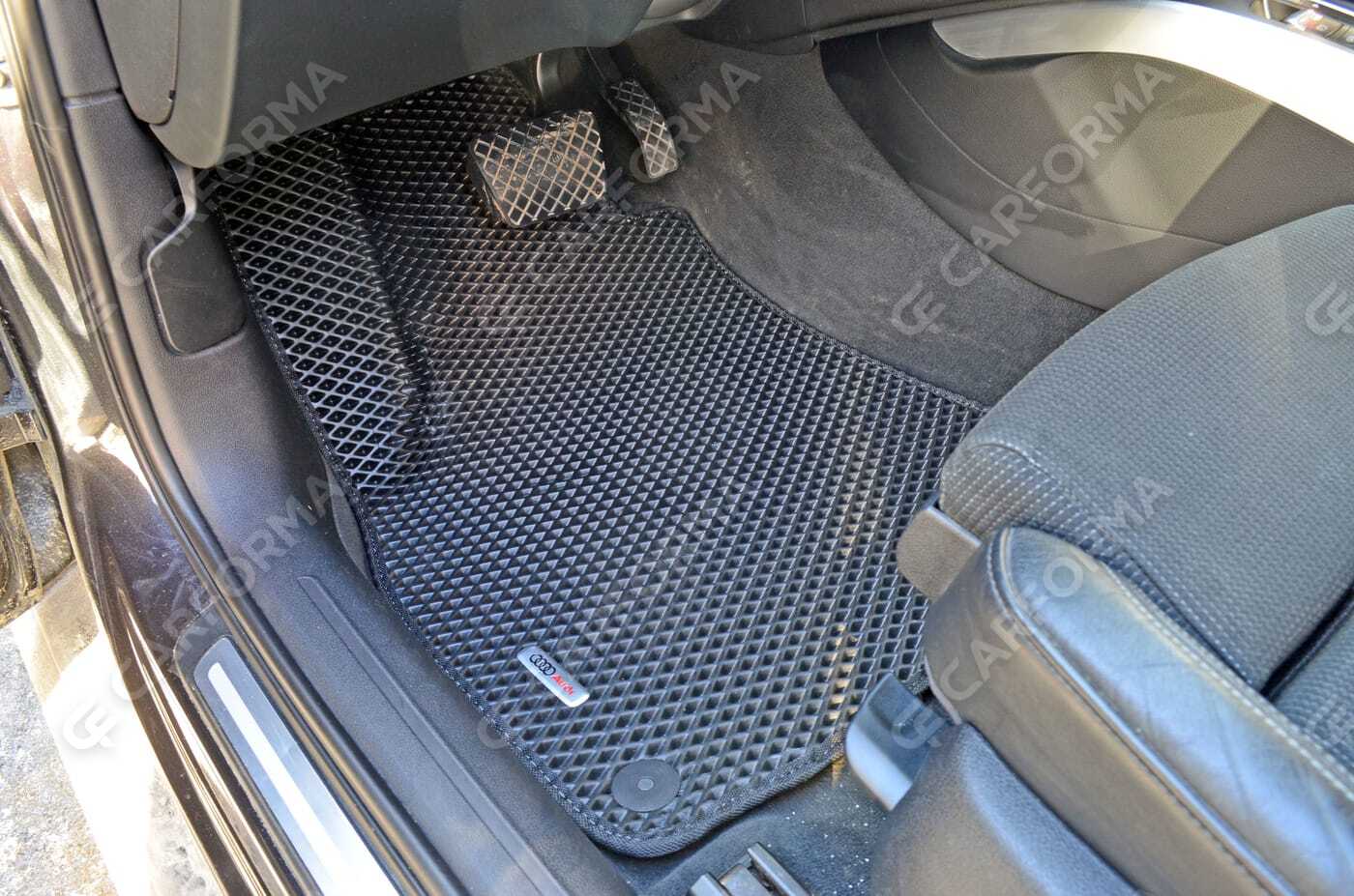 Ворсовые коврики на Audi A4 (B8) 2007&nbsp;-&nbsp;2015 в Чебоксарах