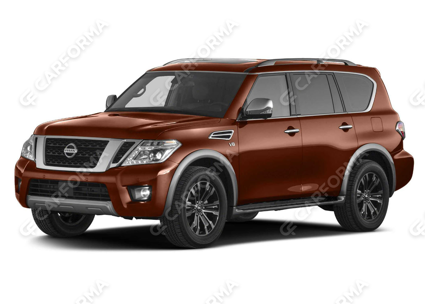 Ворсовые коврики на Nissan Patrol (Y62) 2010&nbsp;-&nbsp;2024 в Чебоксарах