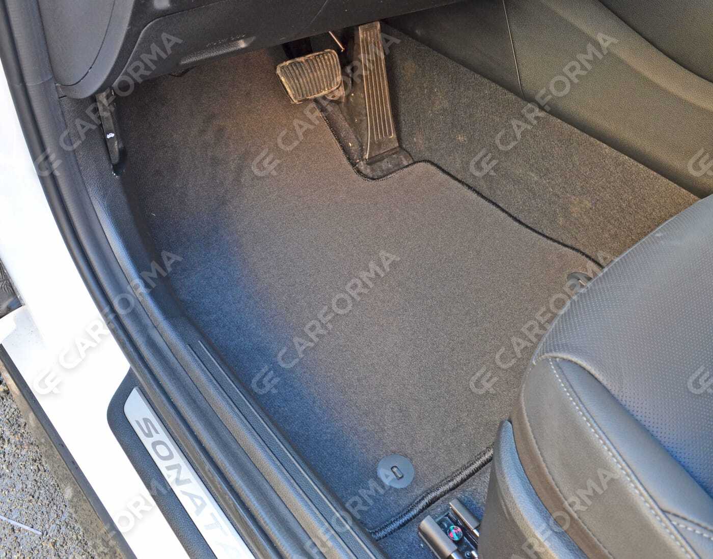 Ворсовые коврики на Hyundai Sonata 8 (DN8) 2019&nbsp;-&nbsp;2026 в Чебоксарах