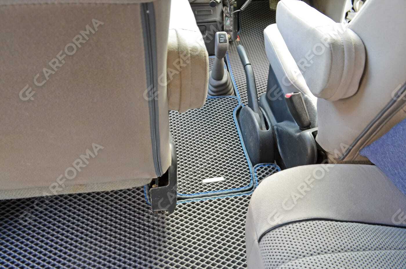 Ворсовые коврики на Mitsubishi Delica 4 1994&nbsp;-&nbsp;2007 в Чебоксарах