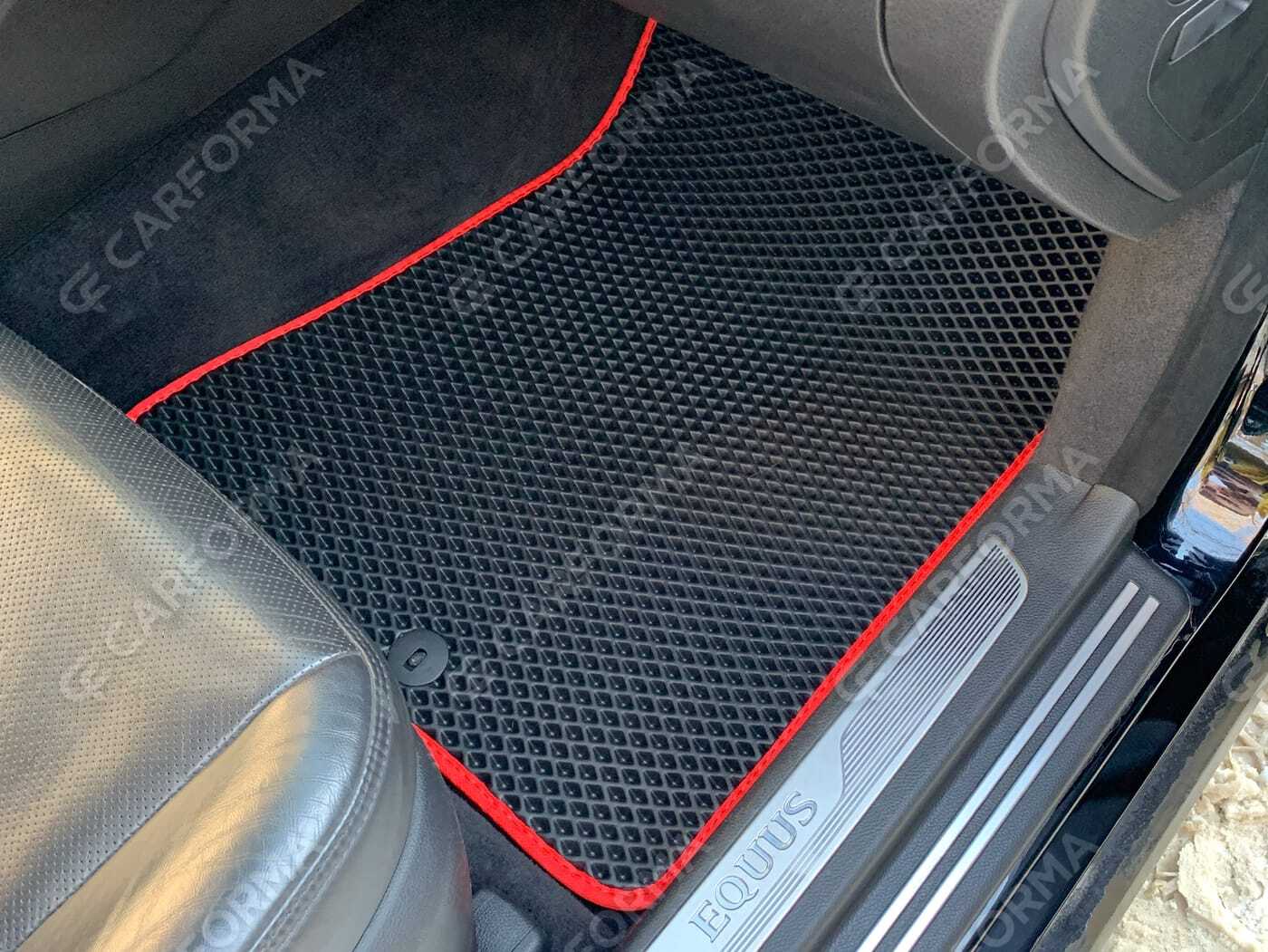 Ворсовые коврики на Hyundai Equus 2010&nbsp;-&nbsp;2017 в Чебоксарах