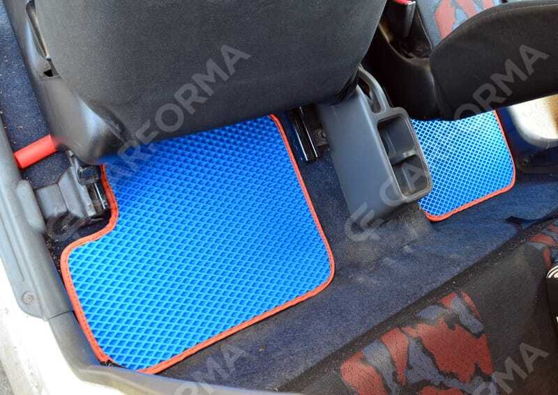 Ворсовые коврики на Mitsubishi Pajero Mini II 1998&nbsp;-&nbsp;2012 в Чебоксарах