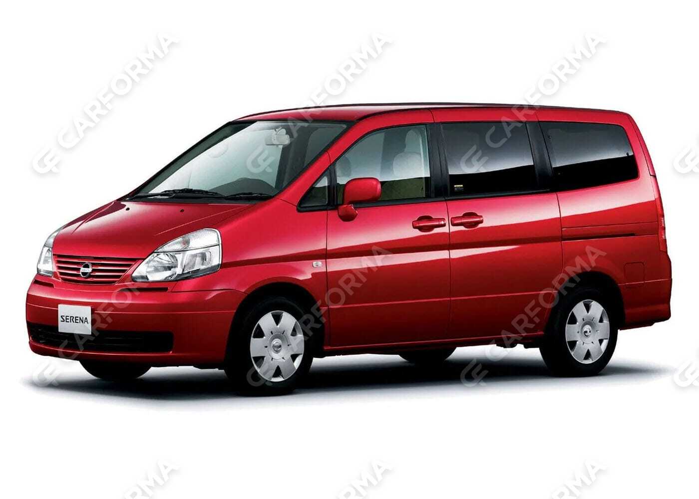 Ворсовые коврики на Nissan Serena (C24) 1999&nbsp;-&nbsp;2005
