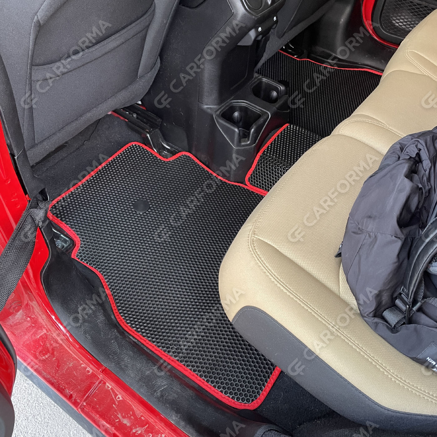 Ворсовые коврики на Jeep Wrangler (JL) 2017&nbsp;-&nbsp;2026 в Чебоксарах