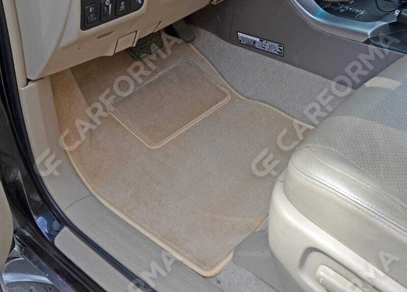 Ворсовые коврики на Toyota Land Cruiser Prado 120 2002&nbsp;-&nbsp;2009 в Чебоксарах