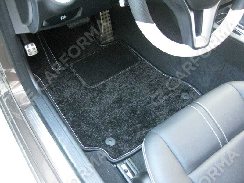 Ворсовые коврики на Mercedes C (W204) 2007&nbsp;-&nbsp;2015 в Чебоксарах