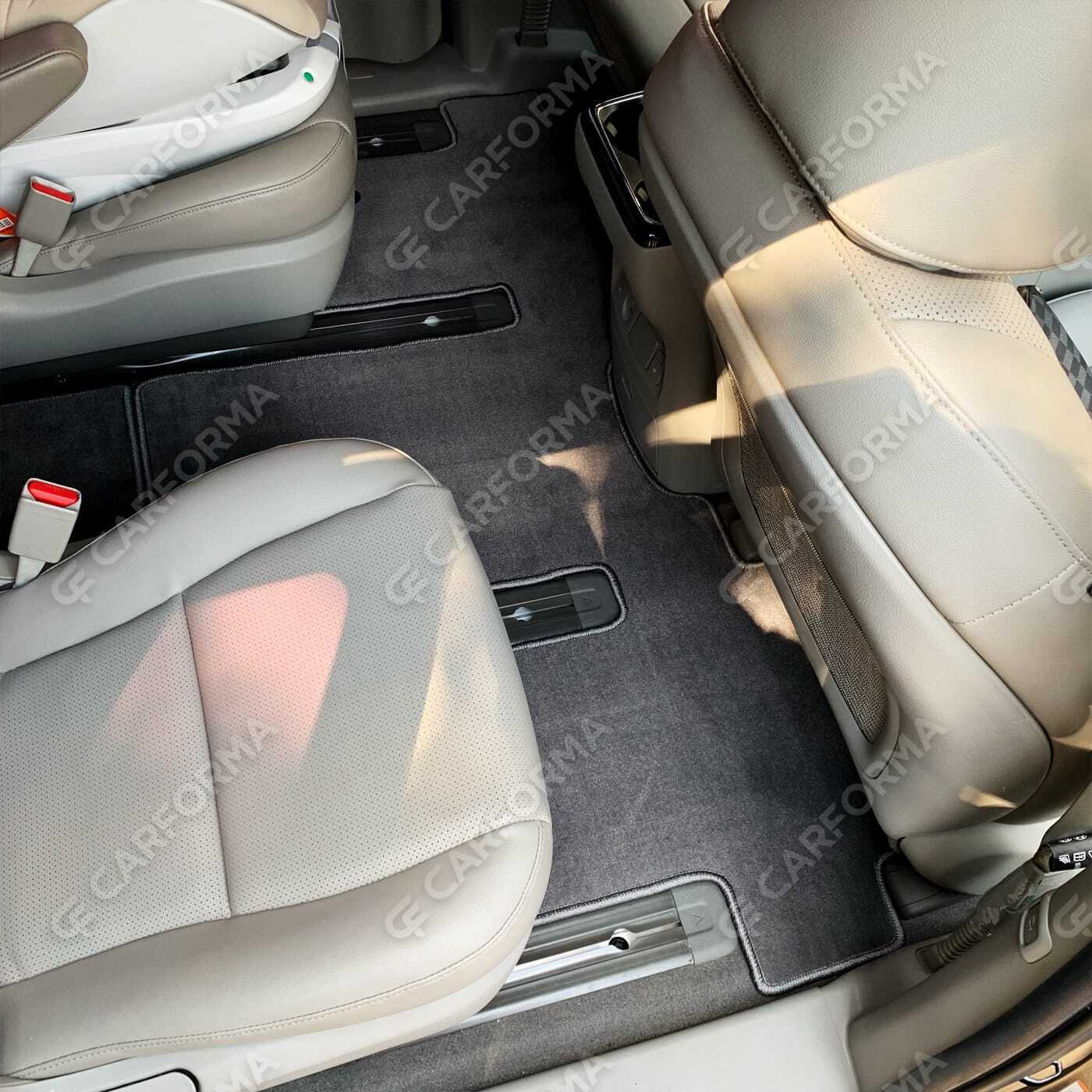 Ворсовые коврики на KIA Carnival III 9 мест и 11 мест 2014&nbsp;-&nbsp;2021 в Чебоксарах