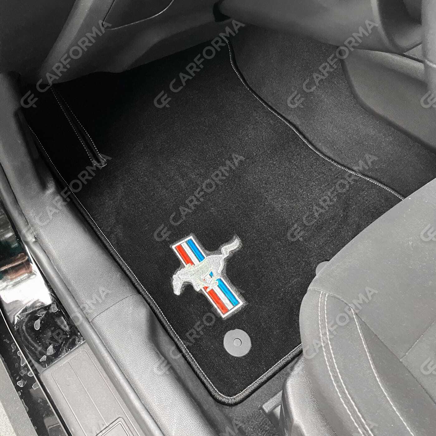 Ворсовые коврики на Ford Mustang VI 2013&nbsp;-&nbsp;2023 в Чебоксарах