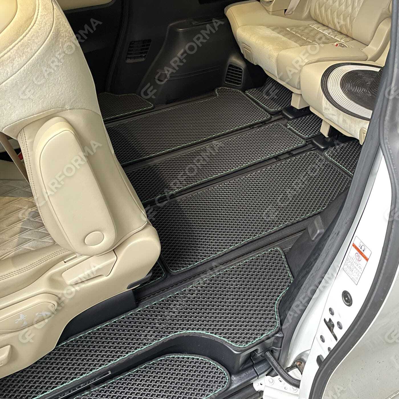 Ворсовые коврики на Toyota Vellfire (H30) 2015&nbsp;-&nbsp;2023 в Чебоксарах