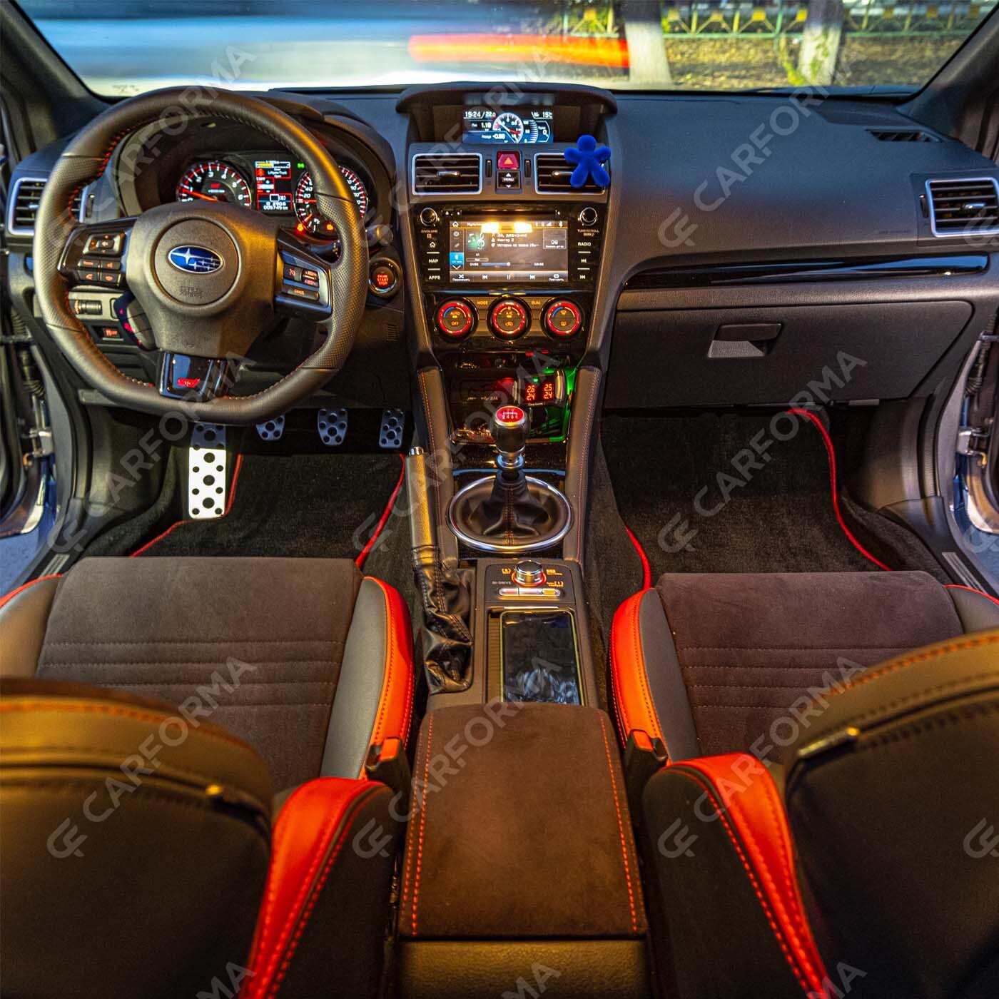 Ворсовые коврики на Subaru Impreza IV 2011&nbsp;-&nbsp;2021 в Чебоксарах