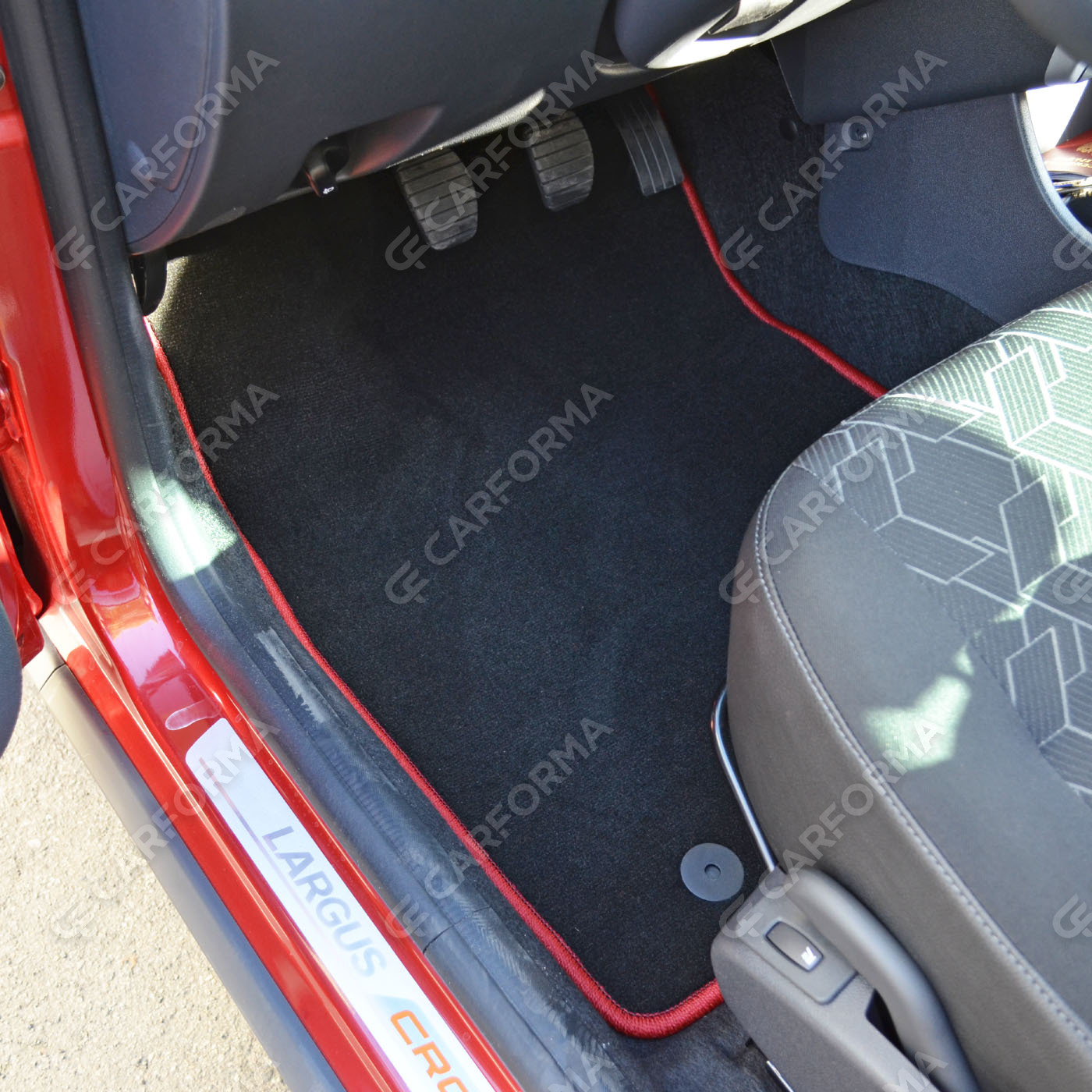 Ворсовые коврики на Lada (ВАЗ) Largus 2012&nbsp;-&nbsp;2026 в Чебоксарах