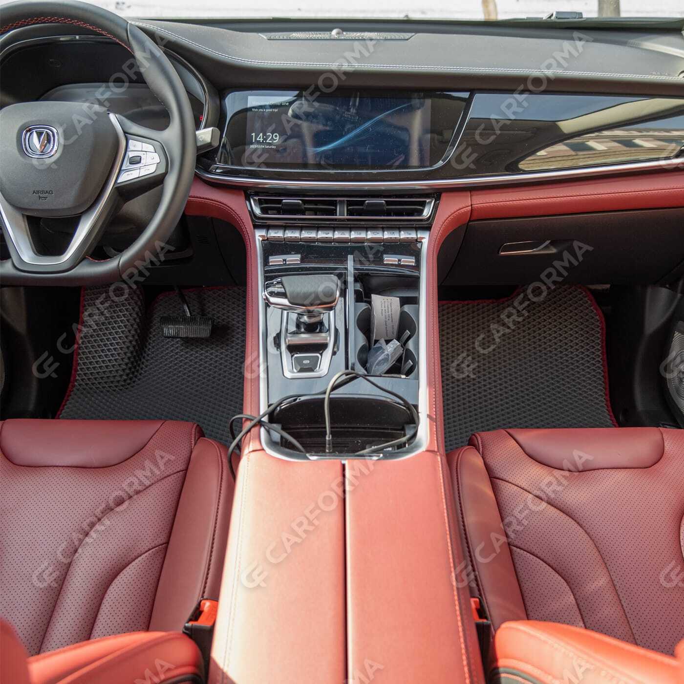 Ворсовые коврики на Changan CS85 Coupe 2018&nbsp;-&nbsp;2026 в Чебоксарах