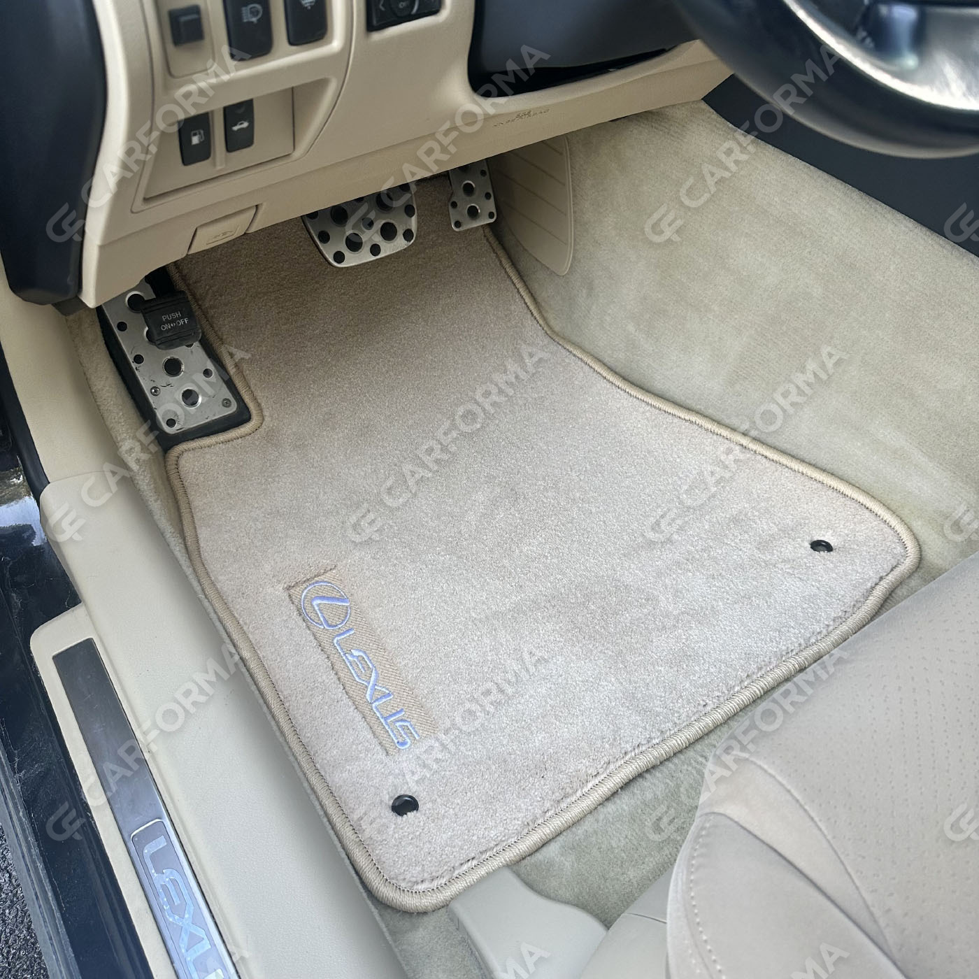 Ворсовые коврики на Lexus IS II 2005&nbsp;-&nbsp;2016 в Чебоксарах